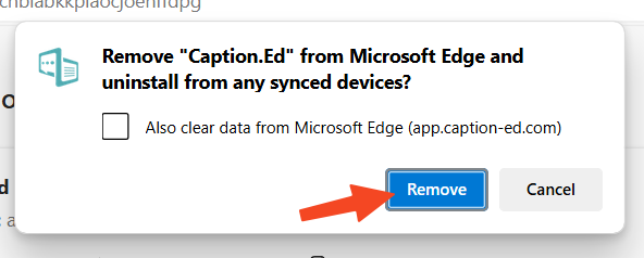 Download Caption.Ed from Microsoft Edge 7