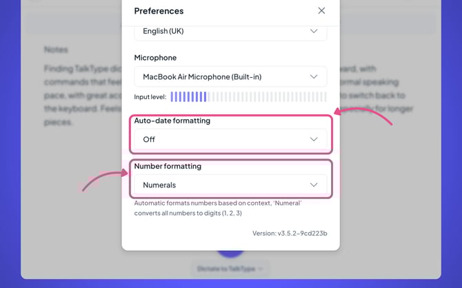 Format dates and numbers 2