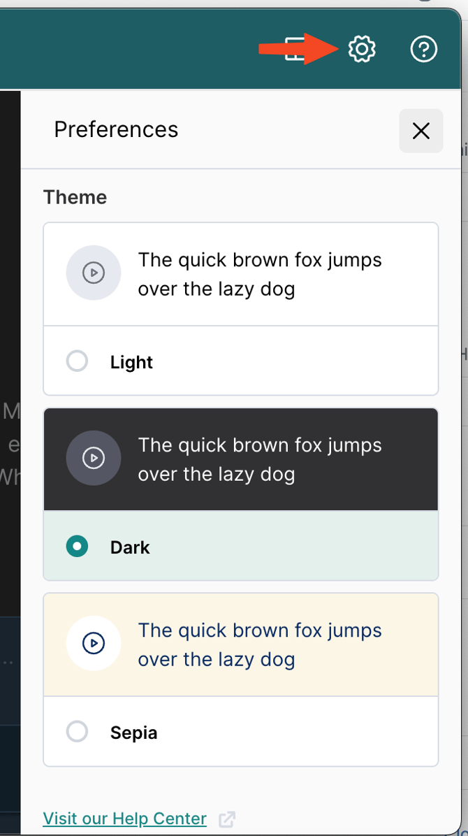 How to Change the Theme on the Desktop App