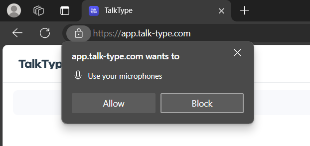 How to Grant Microsoft Edge (Desktop) Permission to use Microphone