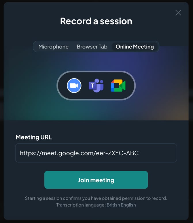 How to Invite Caption.Ed Scribe to your Google Meet Meeting 4