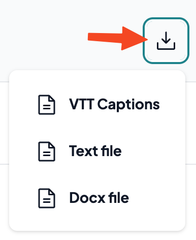 How to download your transcript