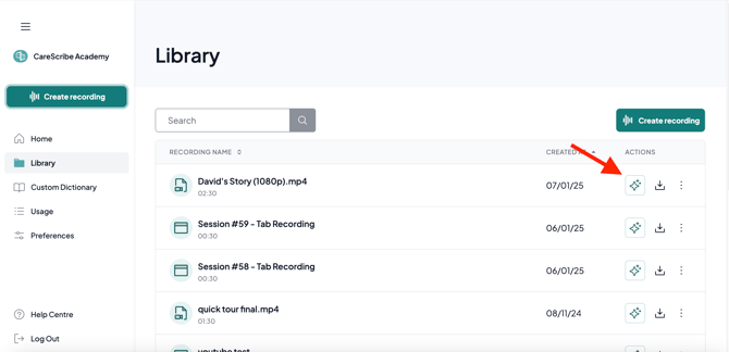 How to generate an AI summary