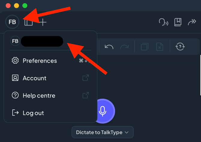 How to get your TalkType Error Logs