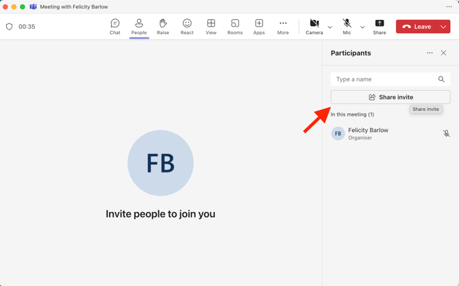 How to invite Caption.Ed Scribe to your Microsoft Teams meeting 4