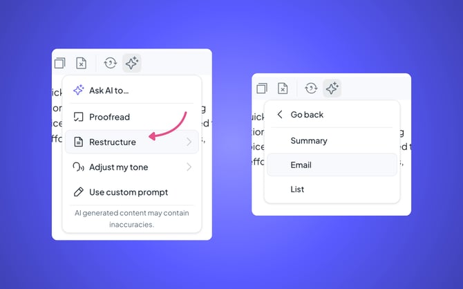 How to use AI brushes 3 Restructure