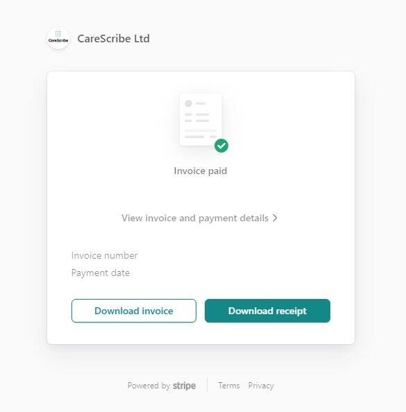 How to view your invoices for your subscription 2