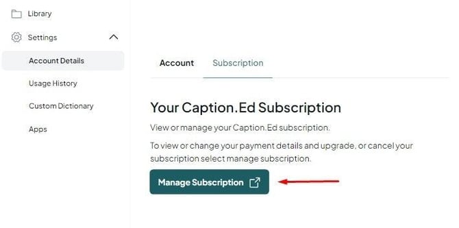 How to view your invoices for your subscription