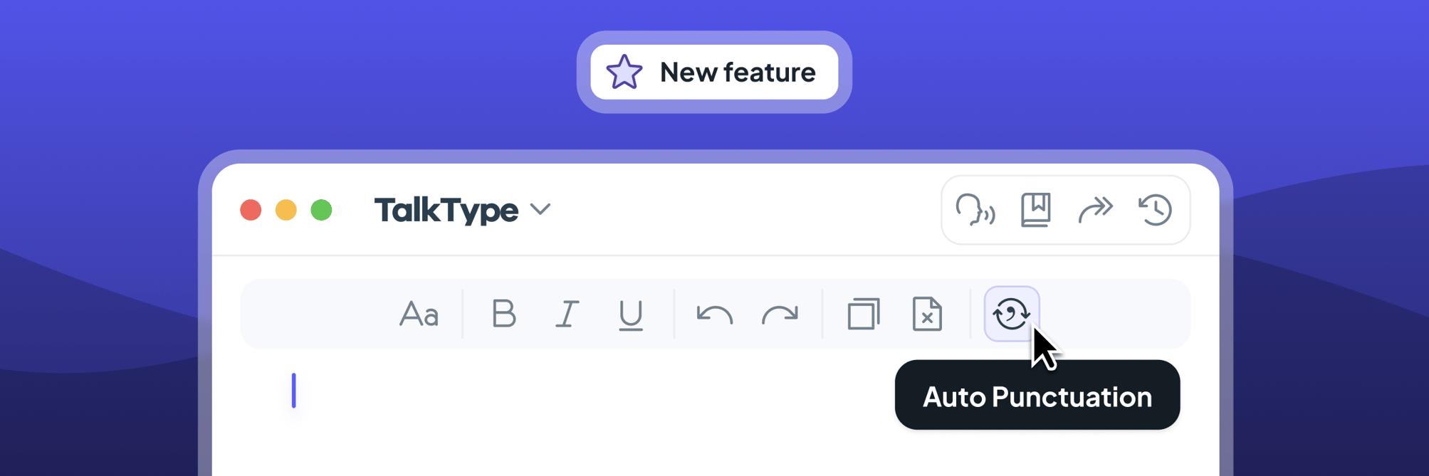 How to activate Auto Punctuation