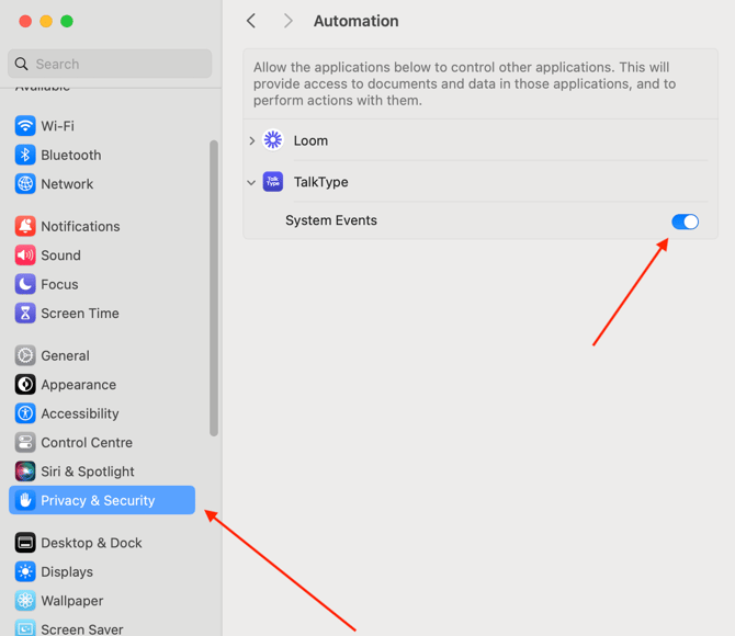 Privacy Settings for MacOS 4