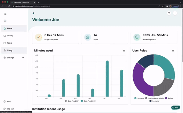 Setting a usage cap 3