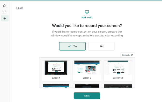 Setting up your Session
